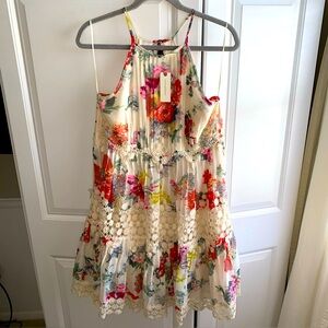 Ranna Gill Anthropologie‎ Dress Floral Small NWT